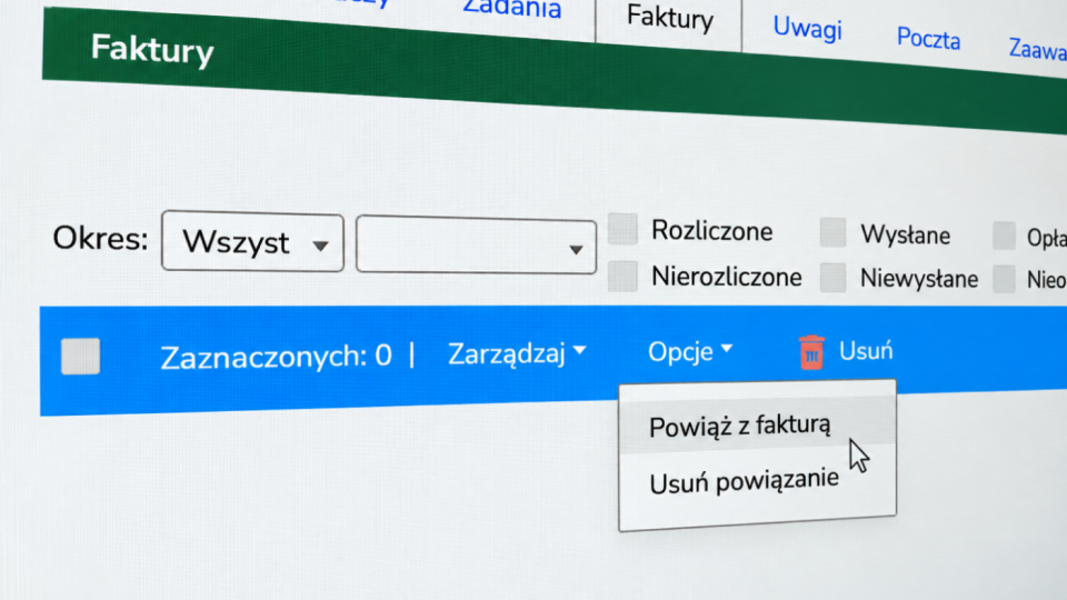 Moduł tłumaczeń – powiązanie zleceń z fakturami w programie Asystent