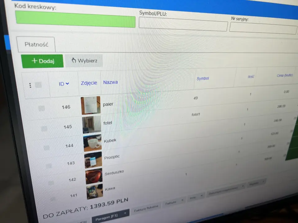 WYSTAWIANIE FAKTURY NA USŁUGĘ + WZ