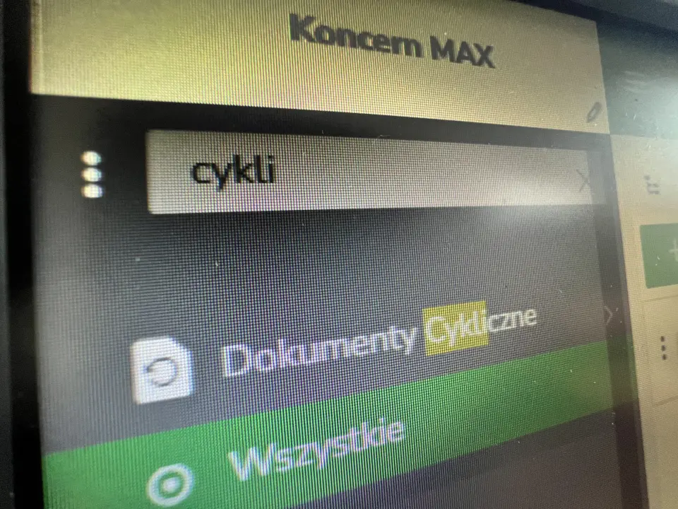NOWA FUNKCJA W FAKTURZE CYKLICZNEJ