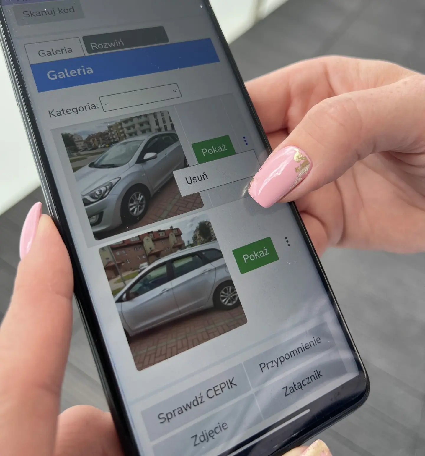 AKTUALIZACJA PROGRAMU REJESTR POJAZDÓW