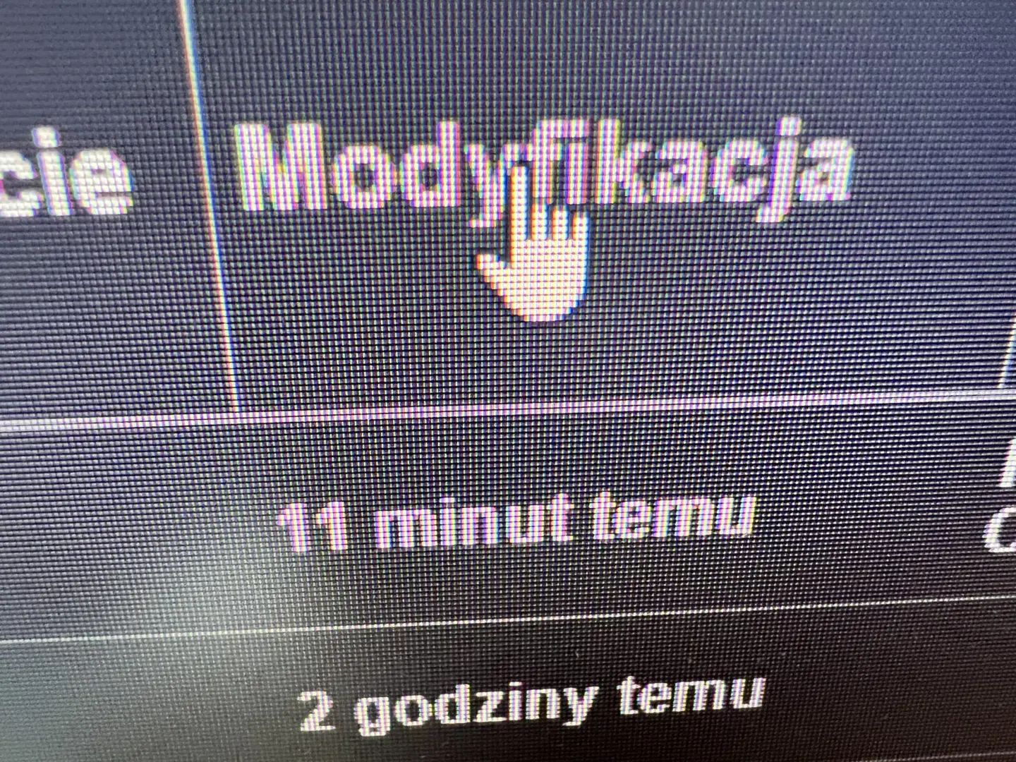DATA MODYFIKACJI REKORDU – AKTUALIZACJA