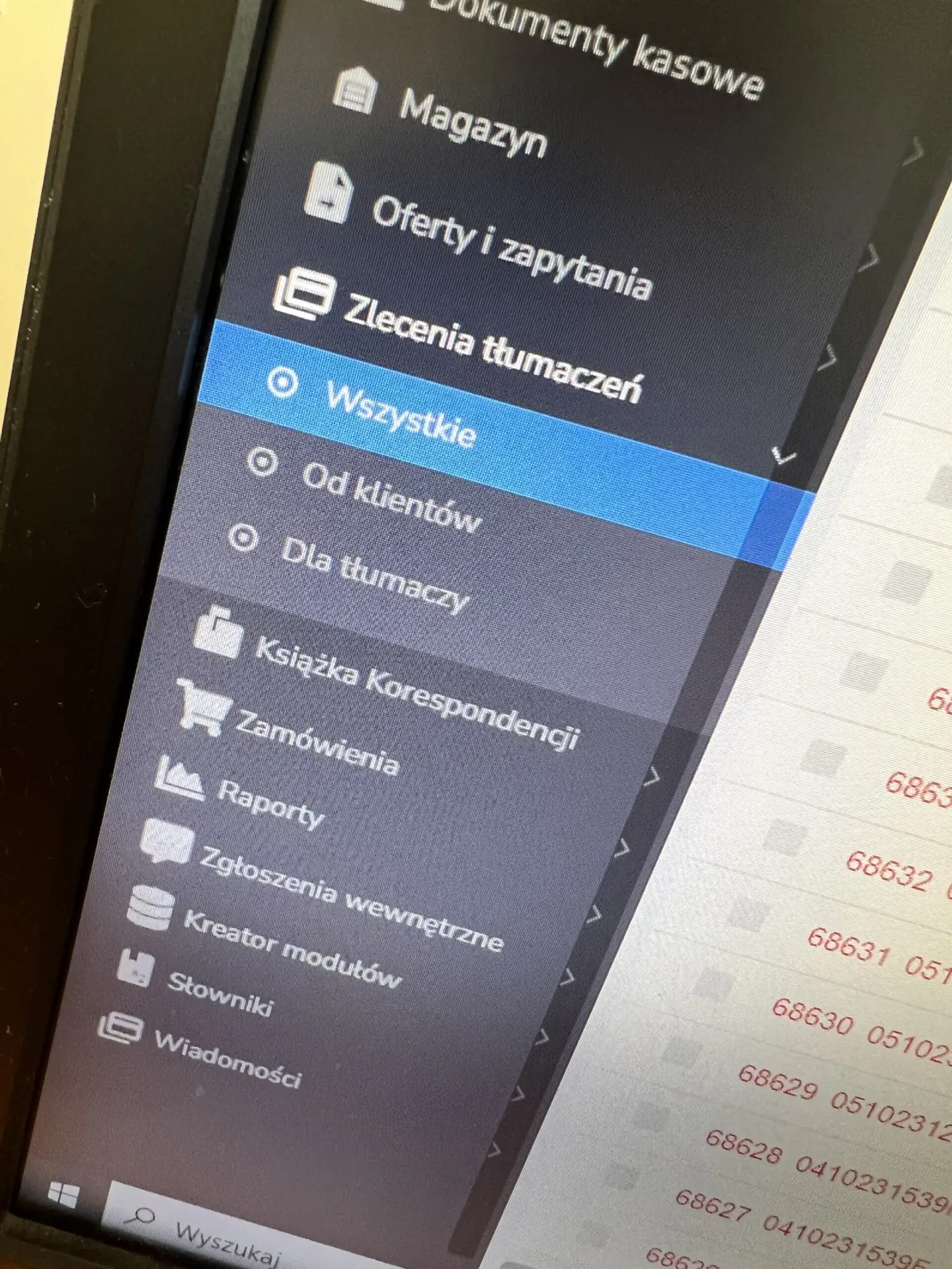 REJESTR TŁUMACZEŃ – APLIKACJA DLA TŁUMACZY W CHMURZE
