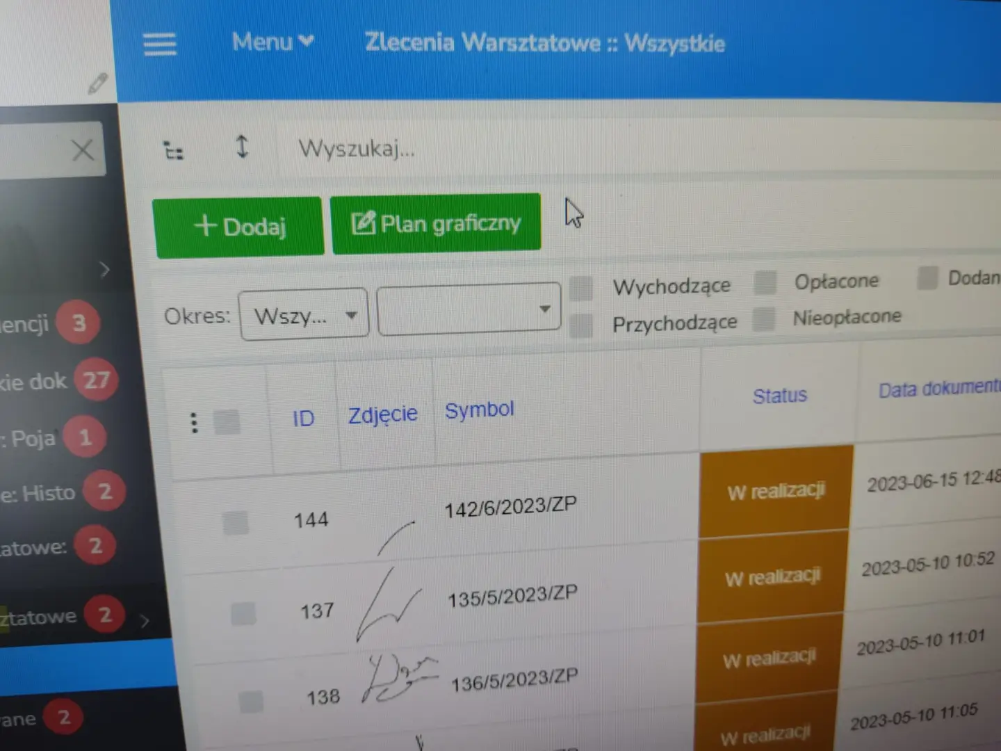 ASYSTENT WARSZTAT – PROGRAM DLA WARSZTATU
