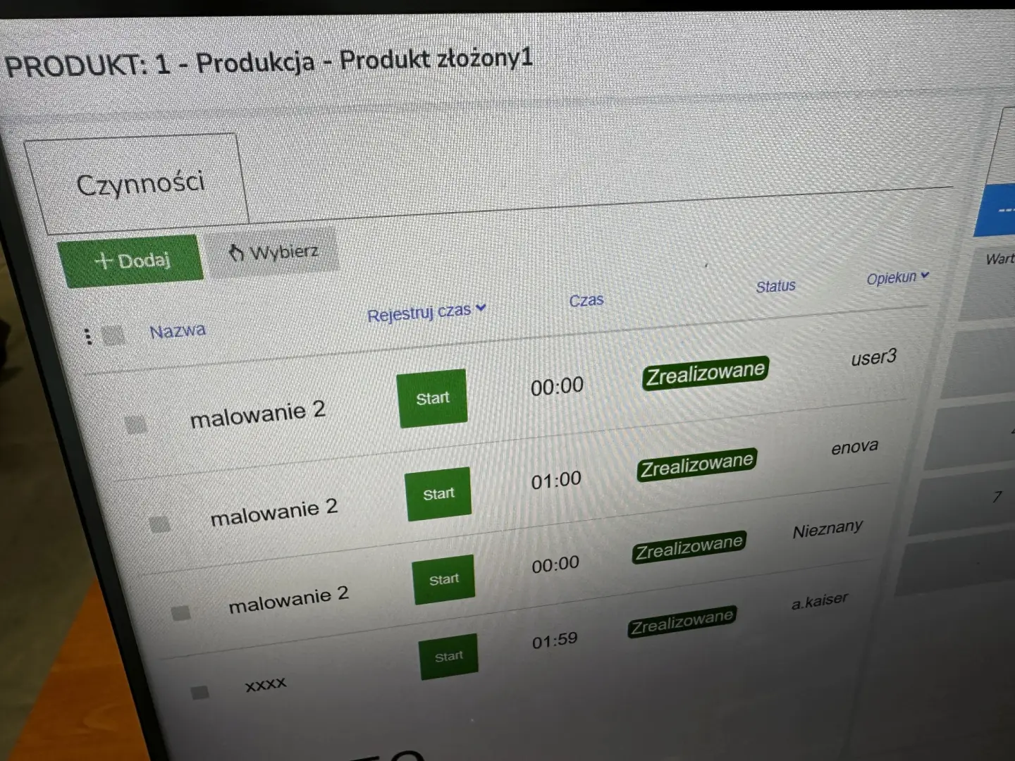 PRODUKCJA OTRZYMAŁA NOWA FUNKCJĘ