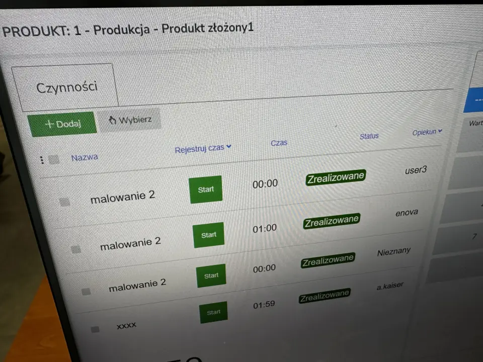 PRODUKCJA OTRZYMAŁA NOWA FUNKCJĘ