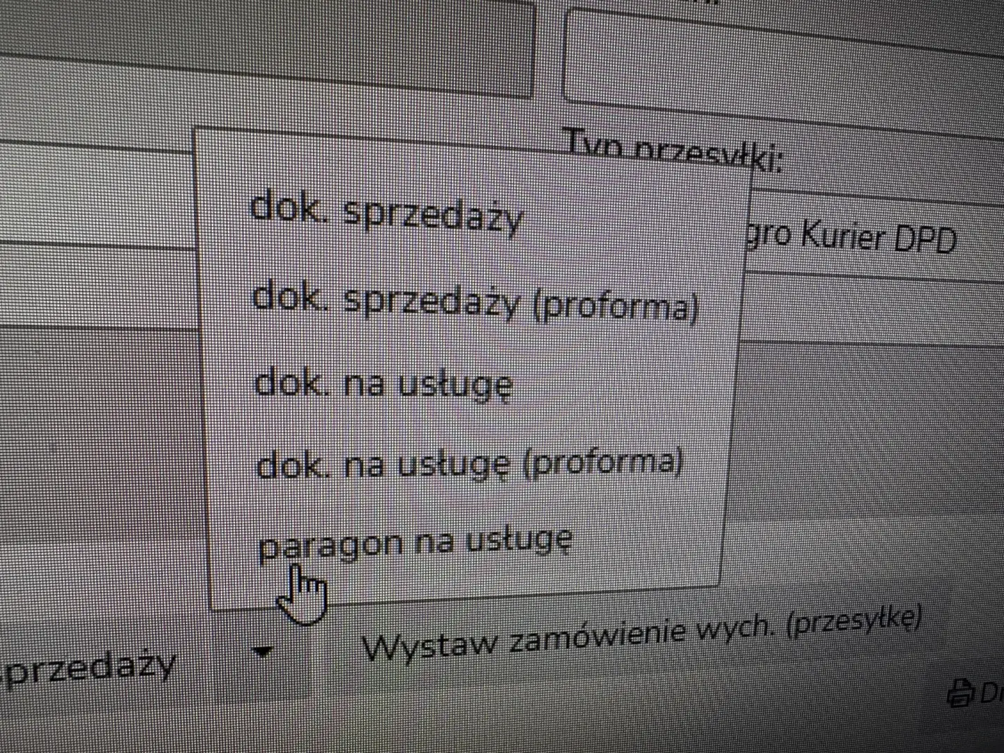 NOWOŚCI W ZLECENIU SERWISOWYM