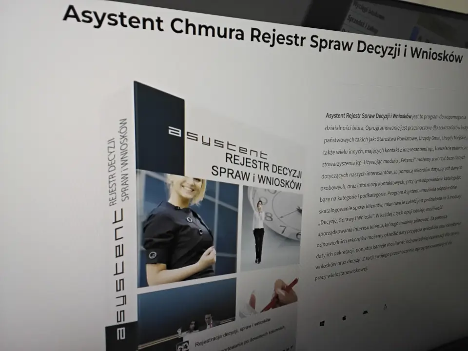 NOWA AKTUALIZACJA ASYSTENTA REJEST DECYZJI I WNIOSKÓW – CZYNSZE
