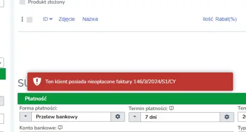 NOWOŚĆ W KONTROLOWANIU PŁATNOŚCI