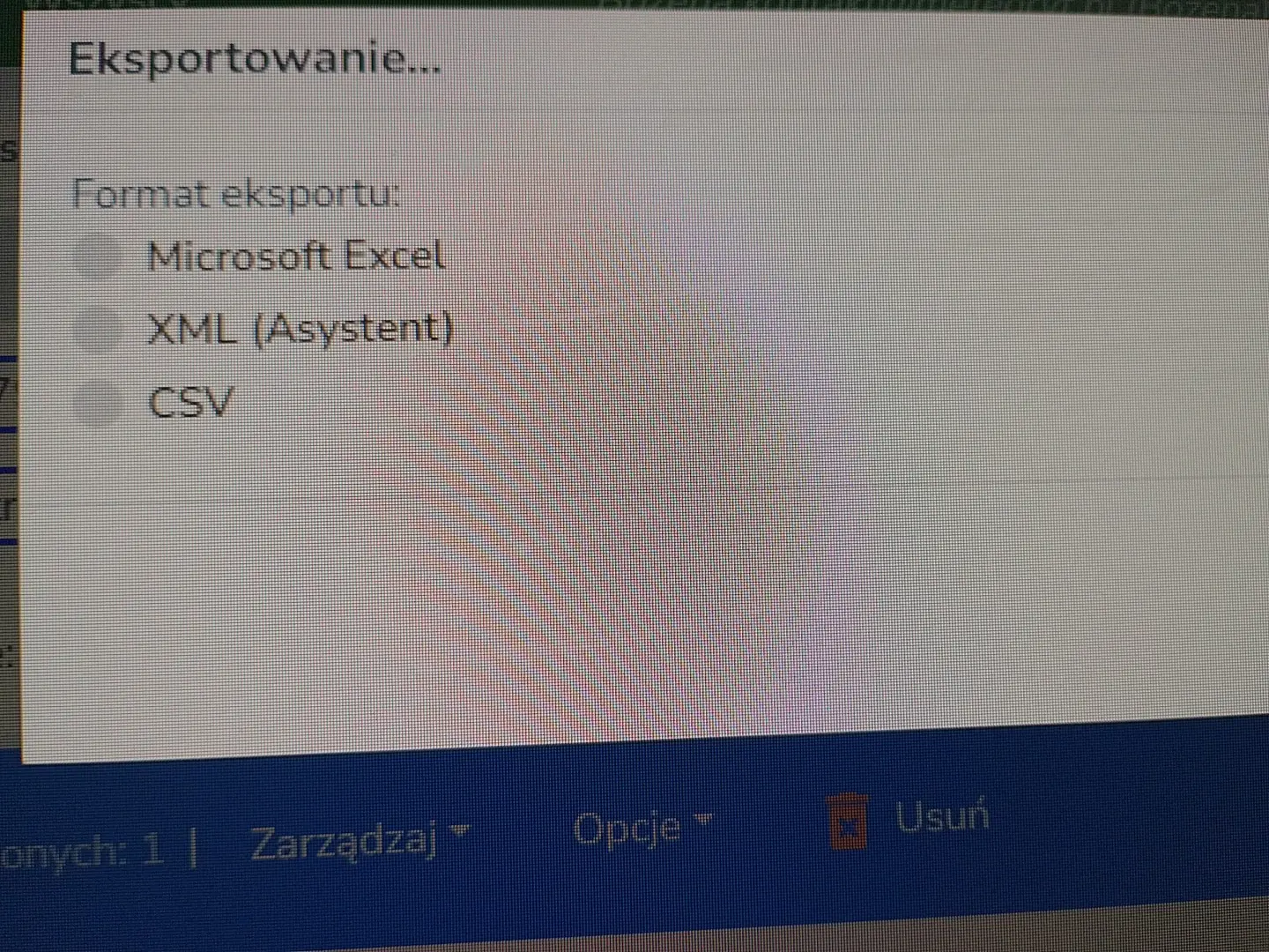 ULEPSZONE EKSPORTY DO CSV I EXCEL