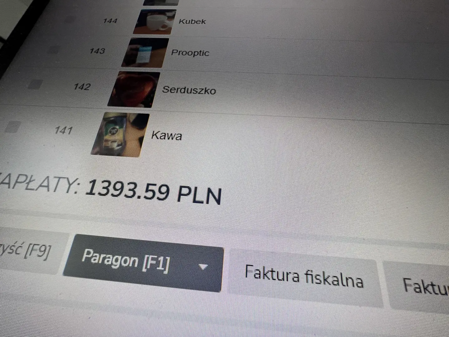 ZMIANY W KOSZYKU SZYBKIEJ SPRZEDAŻY