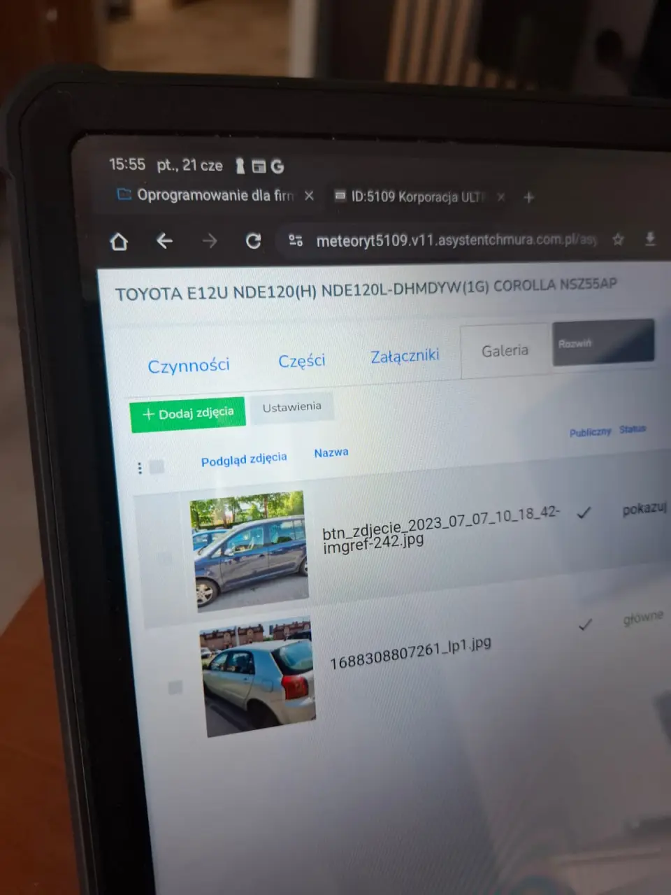 GALERIA W WERSJI PRO – CHMURA
