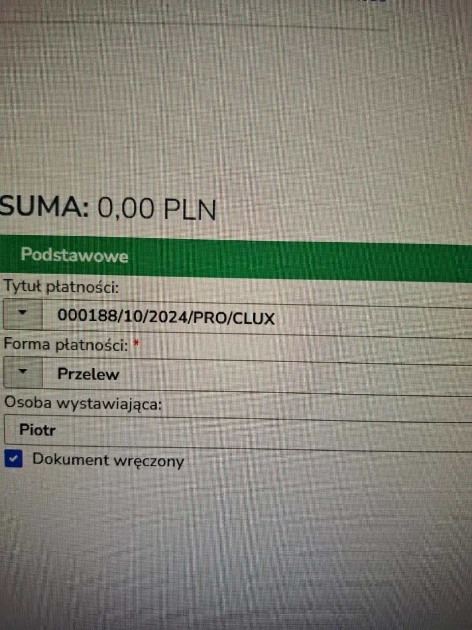 NOWE FUNKCJE W FORMULARZU