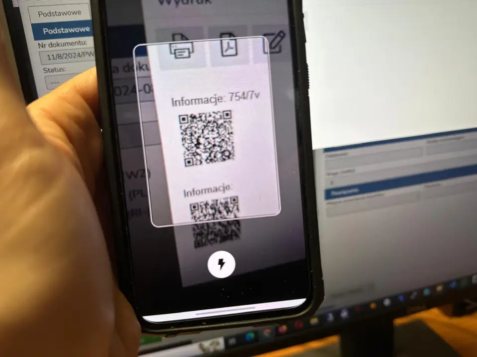 KODY QR W APCE UI