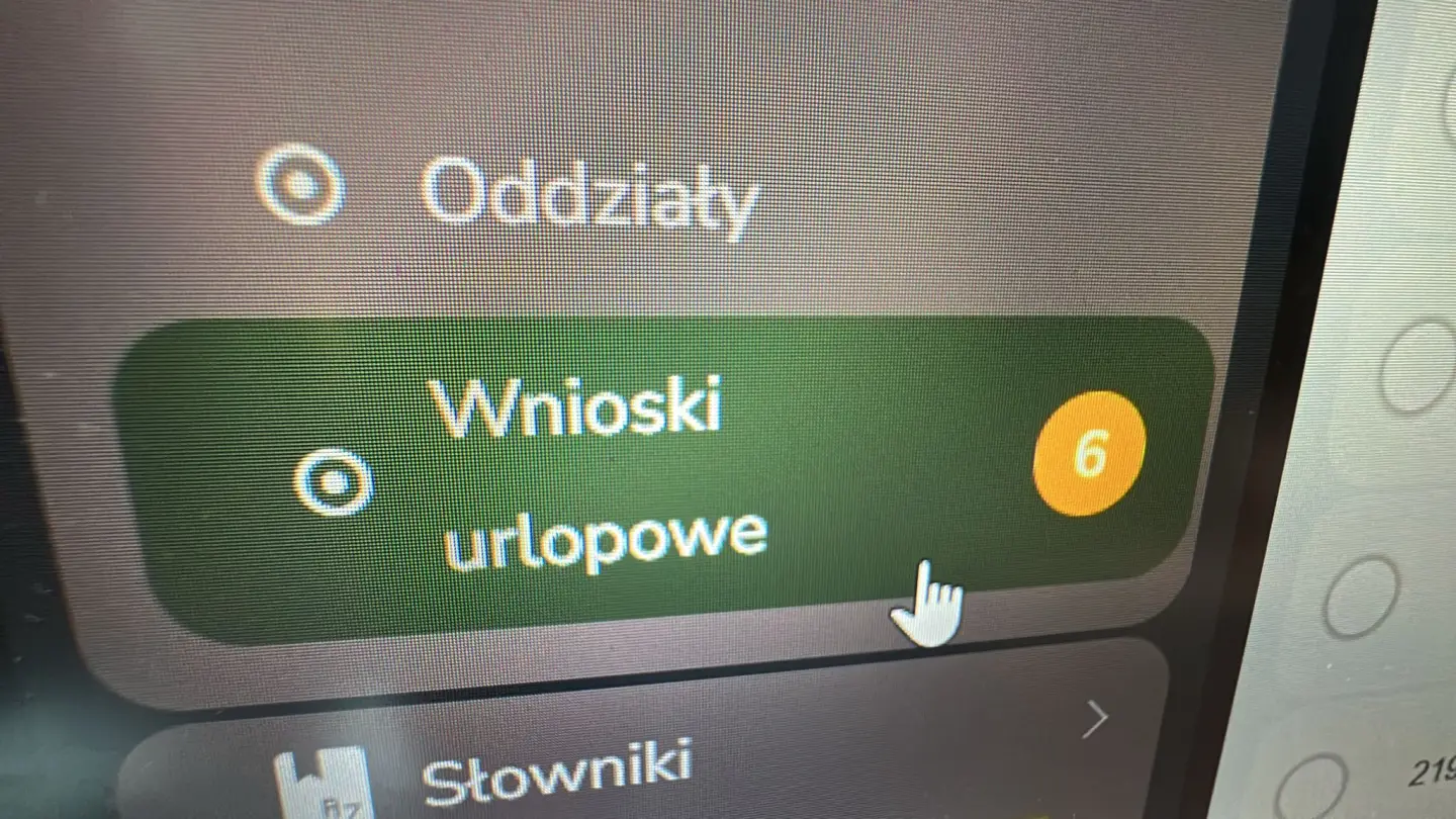 NOWY MODUŁ WNIOSKÓW URLOPOWYCH W PANELU KLIENTA