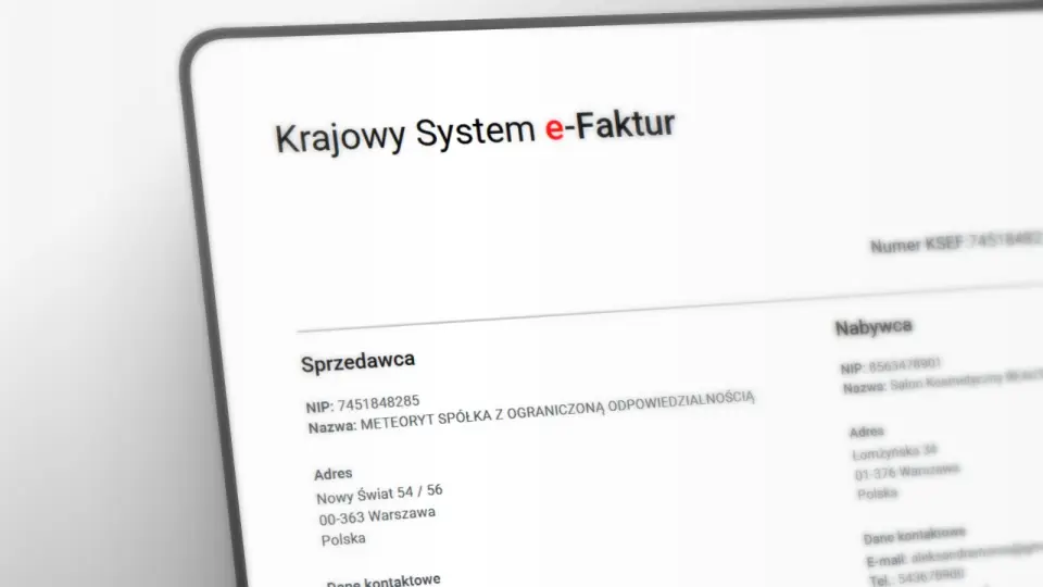 ZAKTUALIZOWANY PODGLĄD WYDRUKU KSeF DLA FAKTUR ZAKUPU W CHMURZE – PEŁNA ZGODNOŚĆ Z KSeF