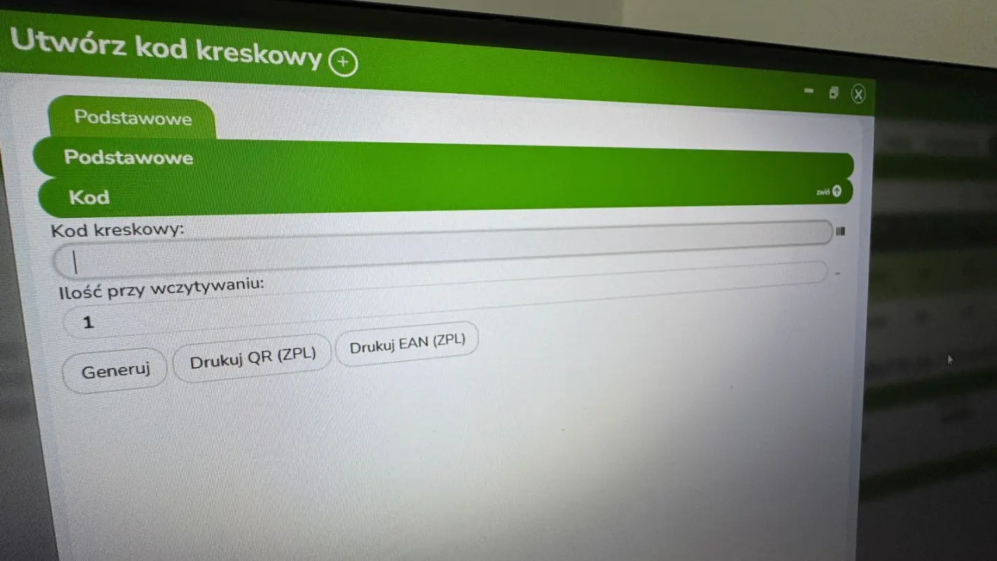 NOWOŚĆ – DRUKOWANIE ETYKIET EAN I QR (ZPL)