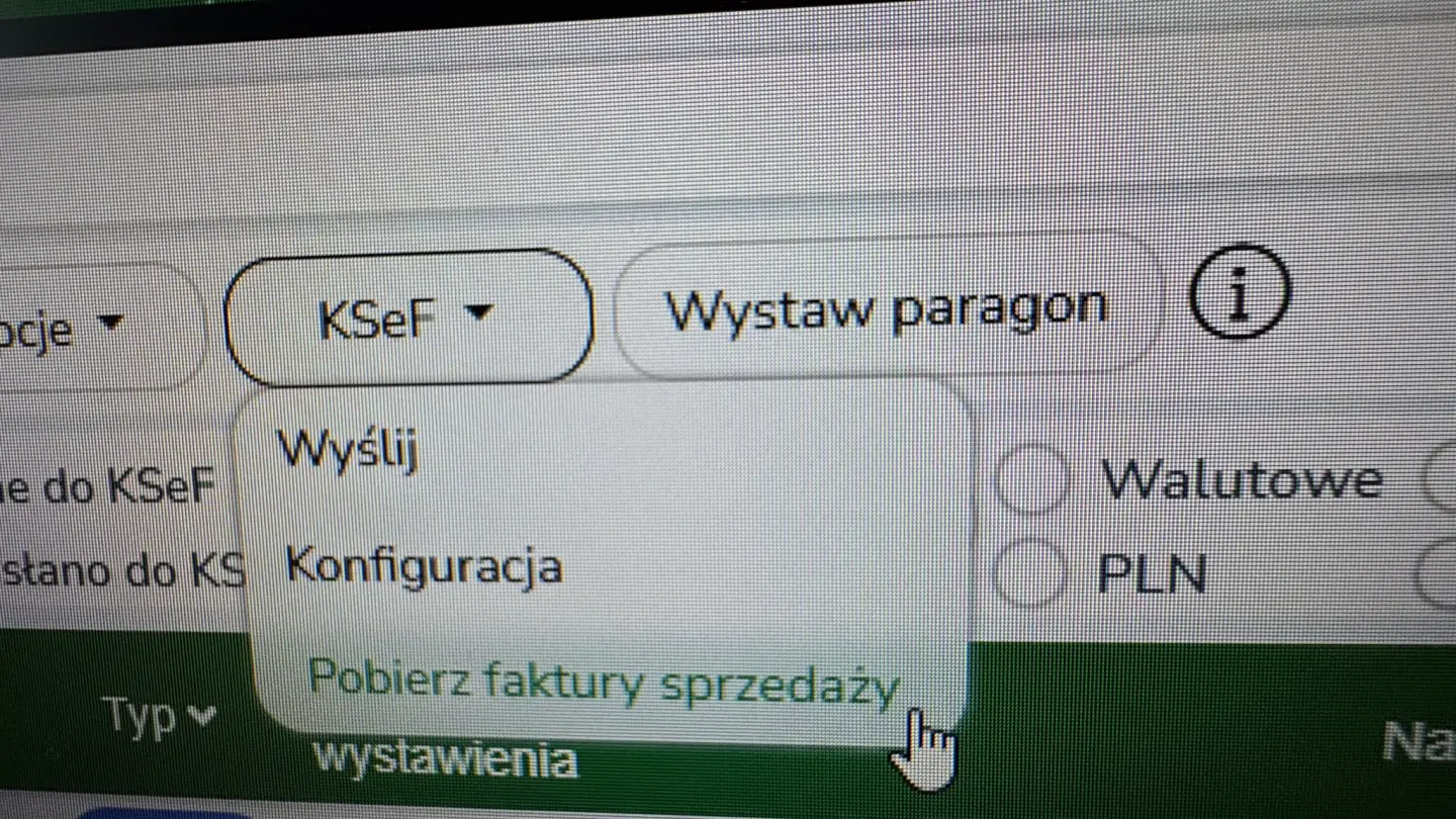 POBIERANIE FAKTUR SPRZEDAŻY WYSTAWIONYCH PRZEZ NABYWCĘ DOSTĘPNE W ASYSTENT CHMURA